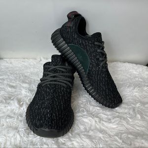 Yeezy x Adidas Boost 350 Pirate Black 2 Low Top Sneakers Size US 7.5 Women/6 Men